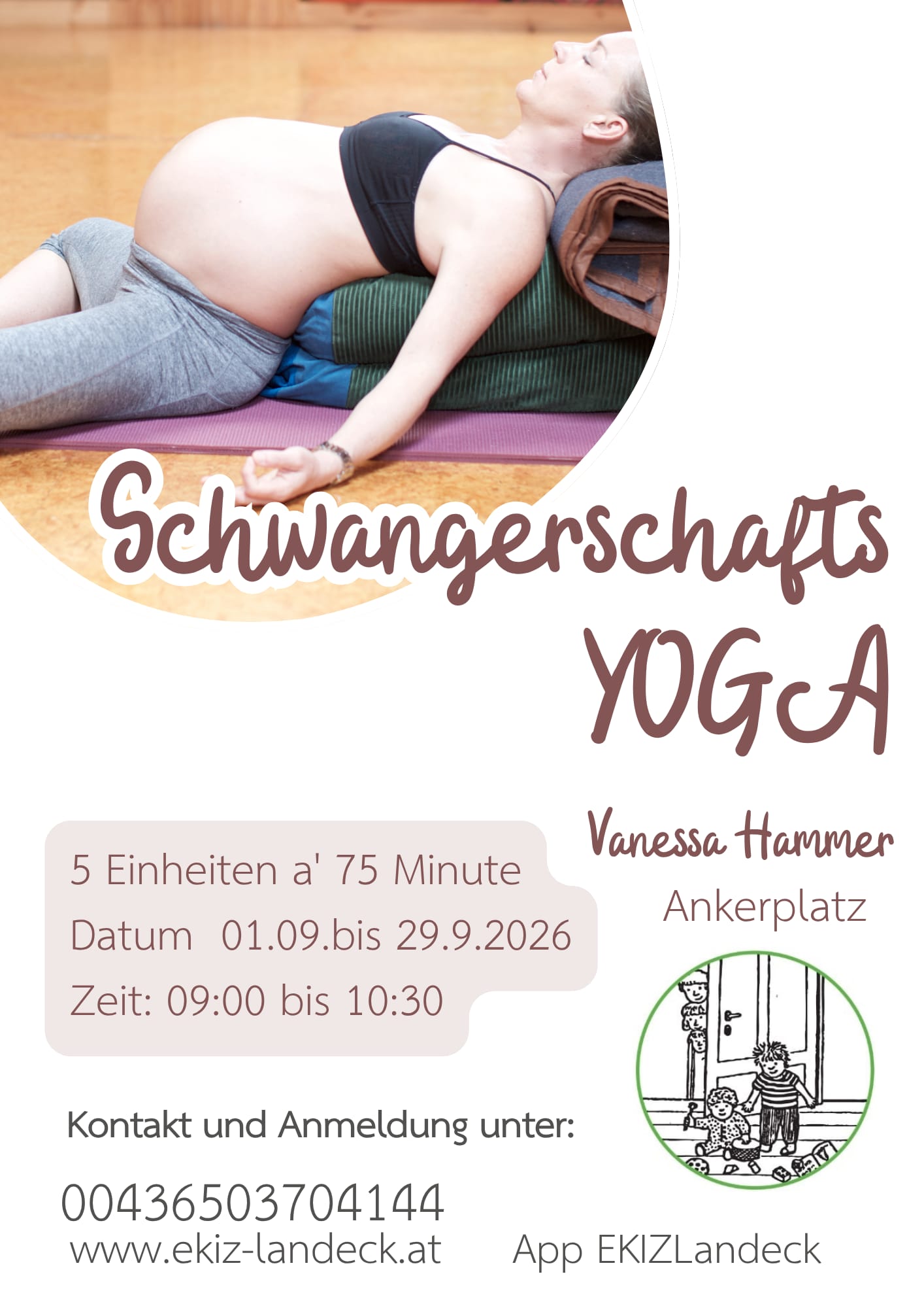 Schwangerschafts YOGA im Ankerplatz