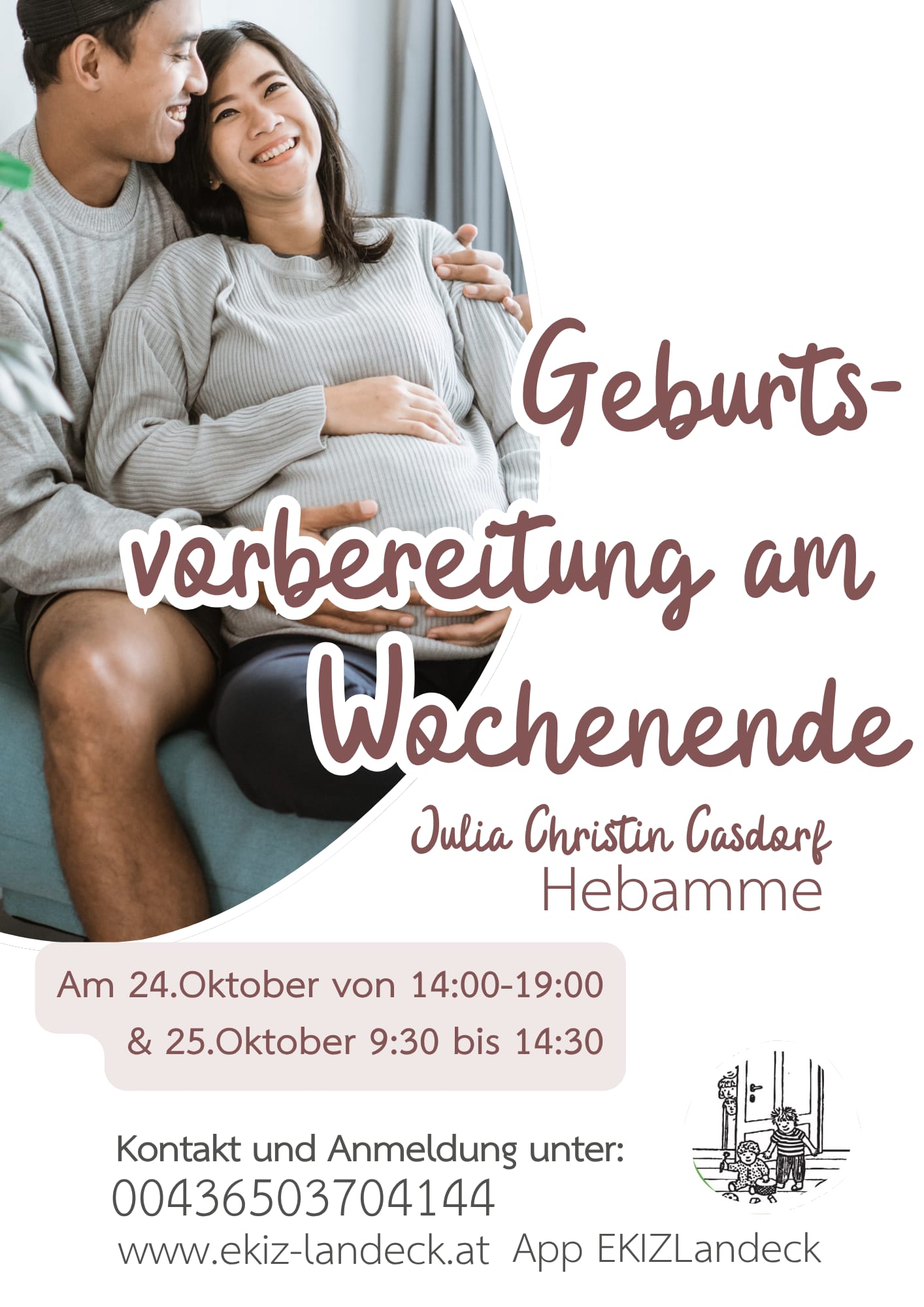 Intensiv Wochenende Geburtsvorbereitung im OKTOBER 26