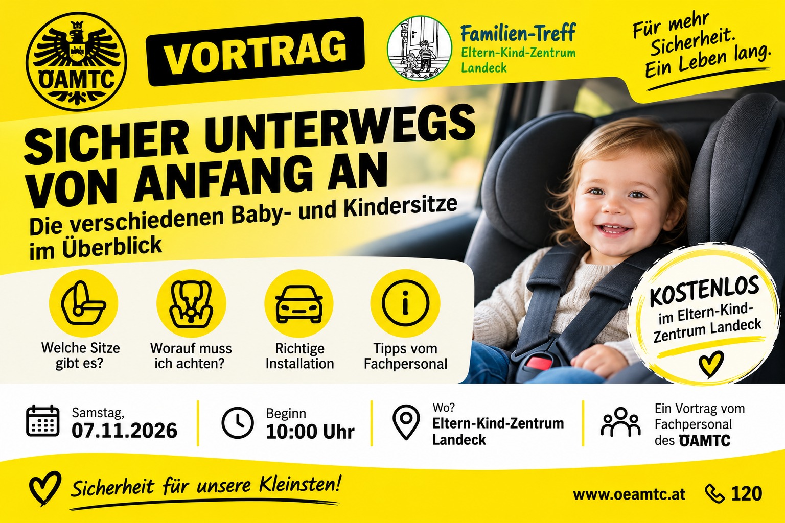 Sicher unterwegs von Anfang an