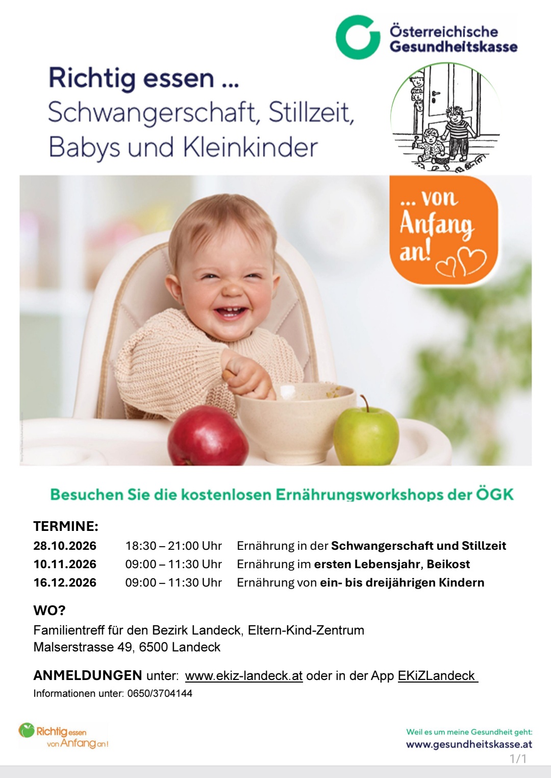 REVAN - Ernährung in der Schwangerschaft im Oktober 26