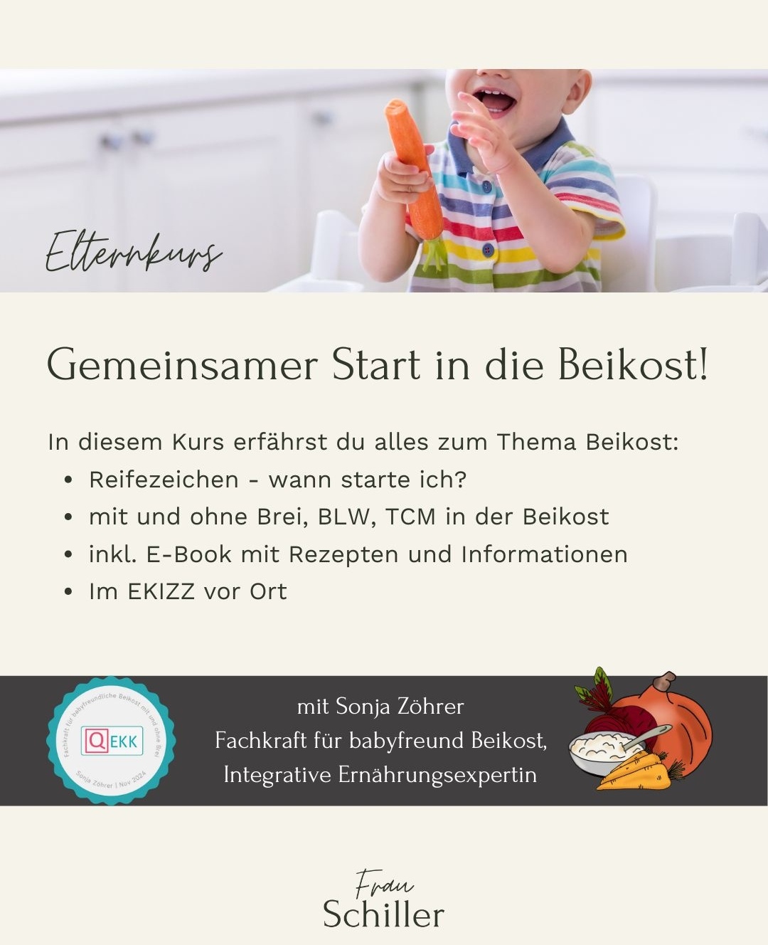 Gemeinsamer Start in die Beikost im Dezember